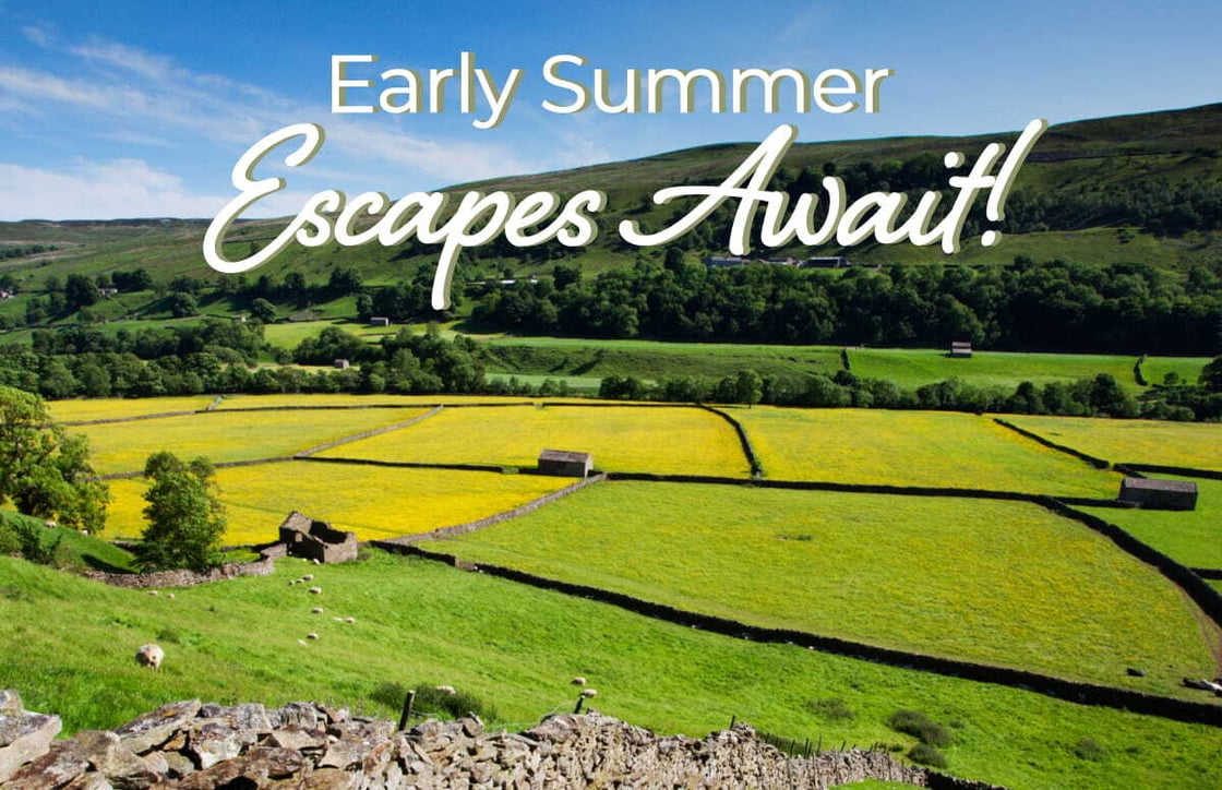 Plan Your Perfect Yorkshire Getaway: Dreaming of an Early Summer Escape? Discover Beautiful Breaks… Plus Easter Stays Are Still Available
