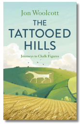 Book cover featuring a white chalk horse on green hills, with fields and a blue sky in the background.