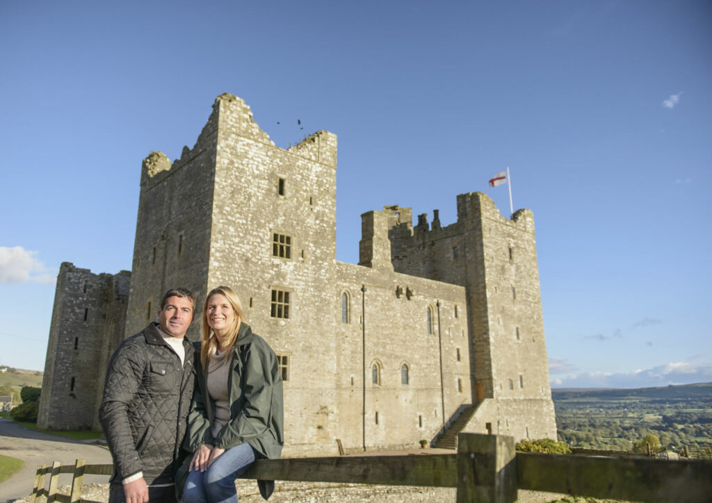 people at Bolton Castle