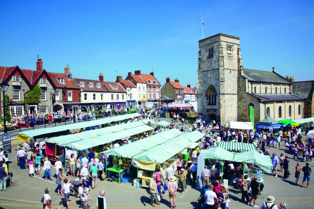 Malton square market