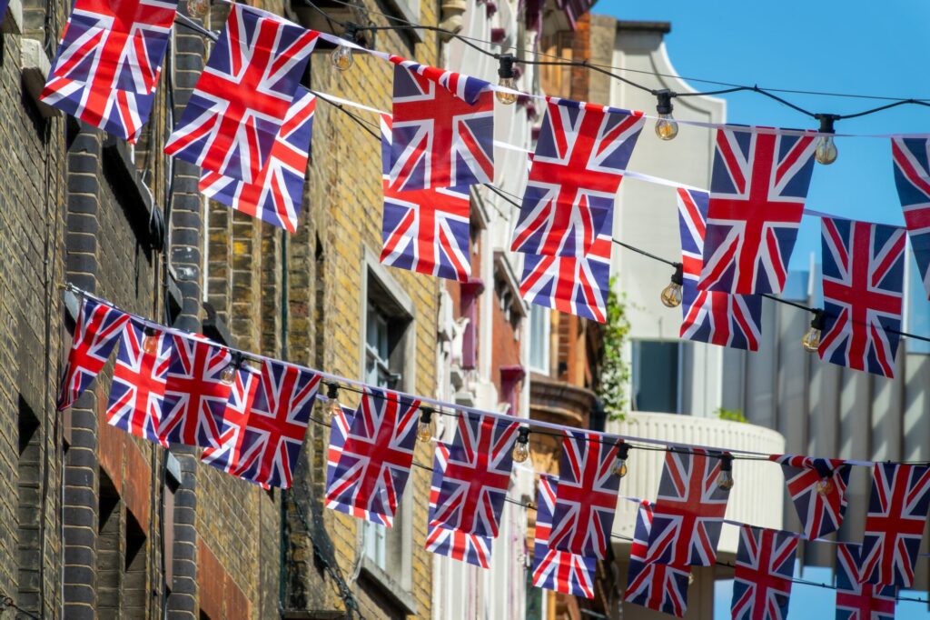 union jack bunting