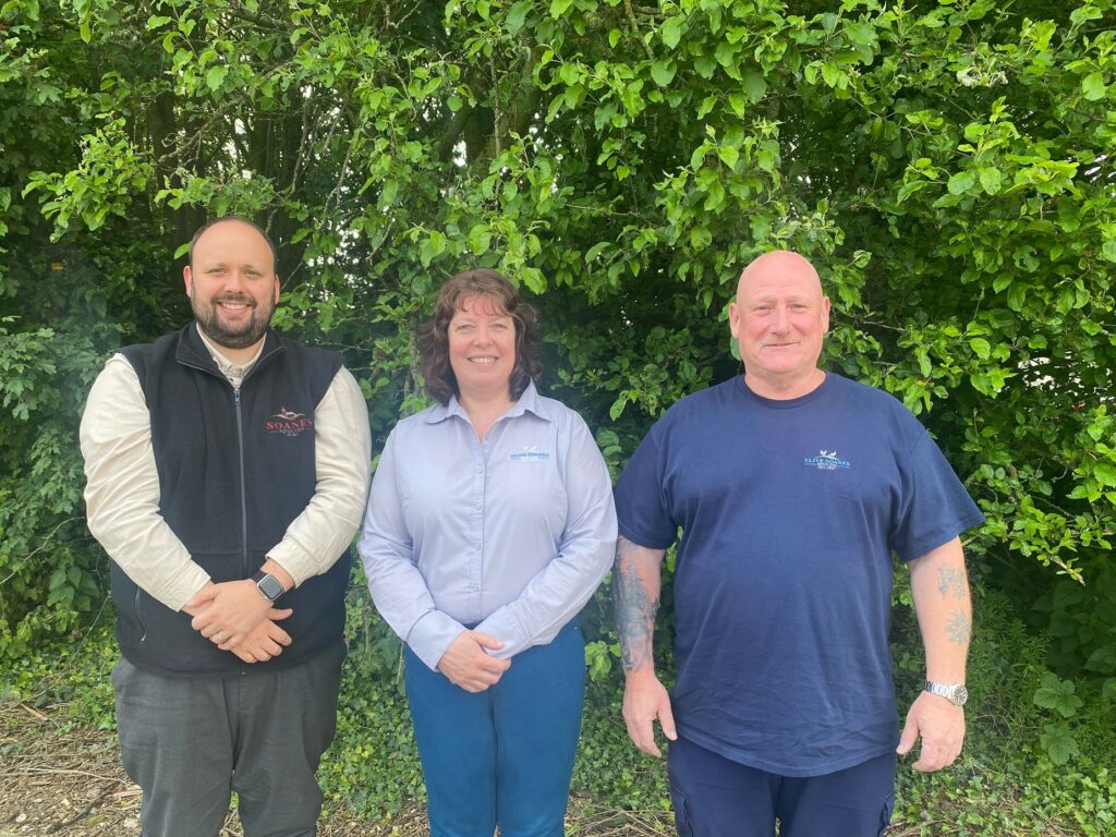 L - R Ben Lee, Claire Wright, Dave Hannibal