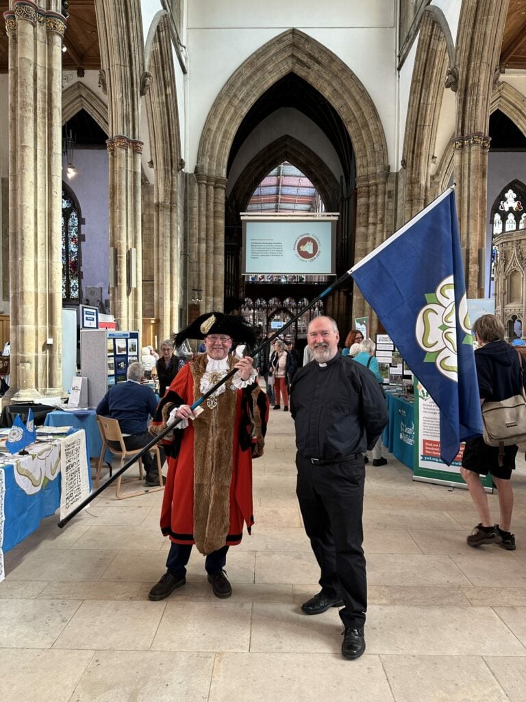Hull mayor at Hull Minster