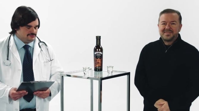 Rickey Gervais Dutch Orchard Vodka