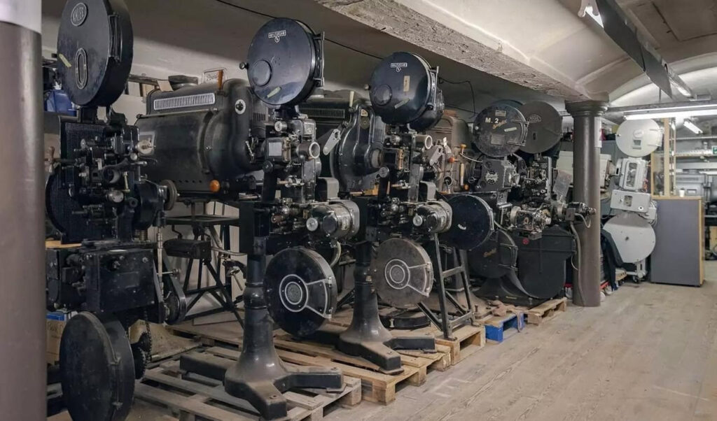 old cinema projectors