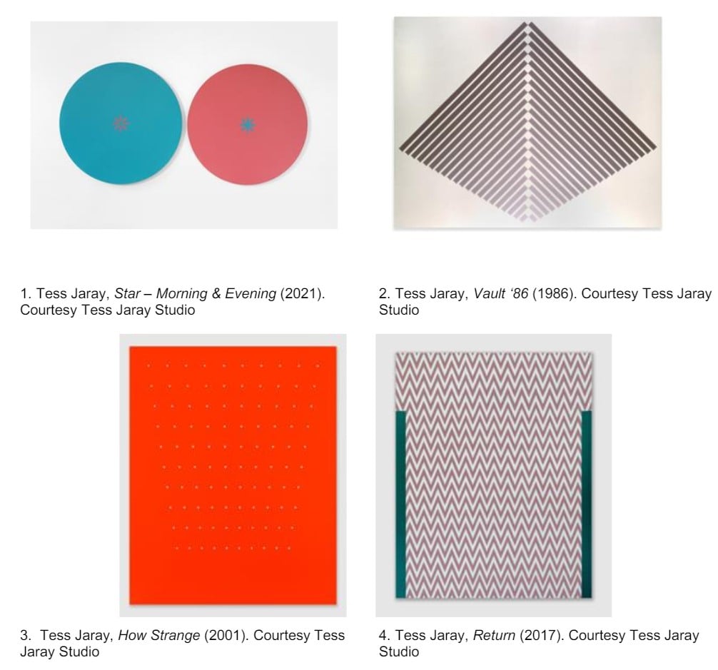Tess Jaray paintings