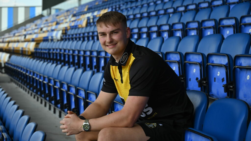 Oli Field who has re-signed for York RLFC