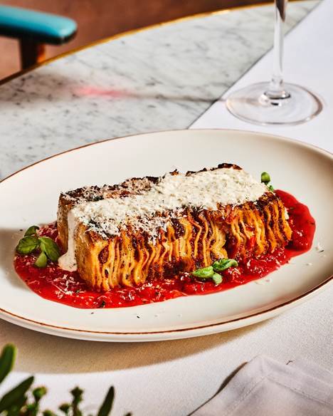 Lasagne at Piccolino