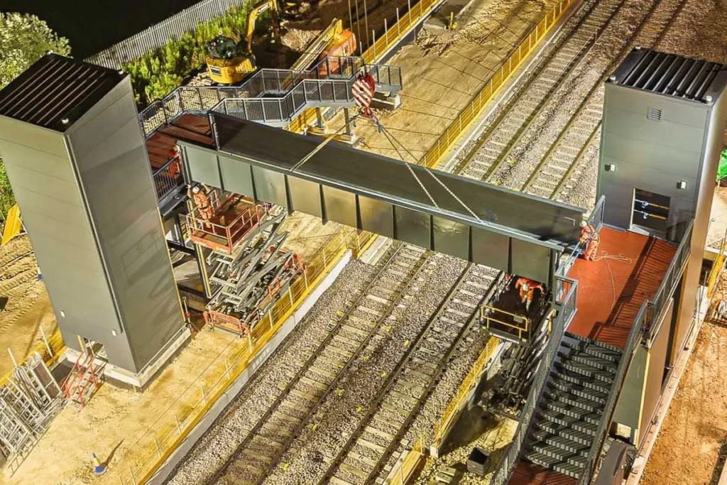 Magna Tram Train Station