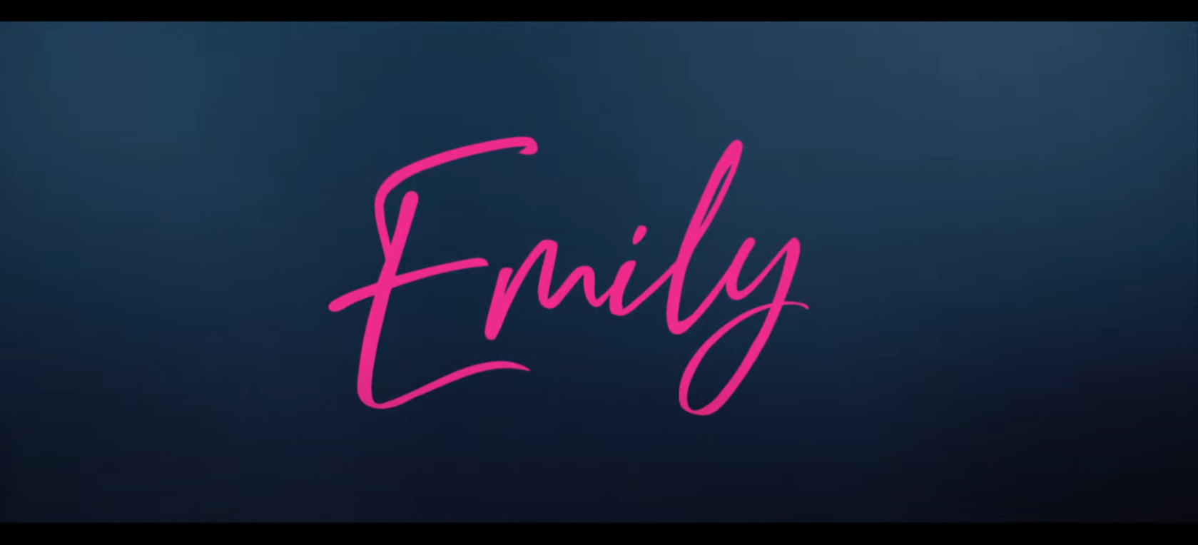 Movie "Emily" set for 14 October 2022 Release