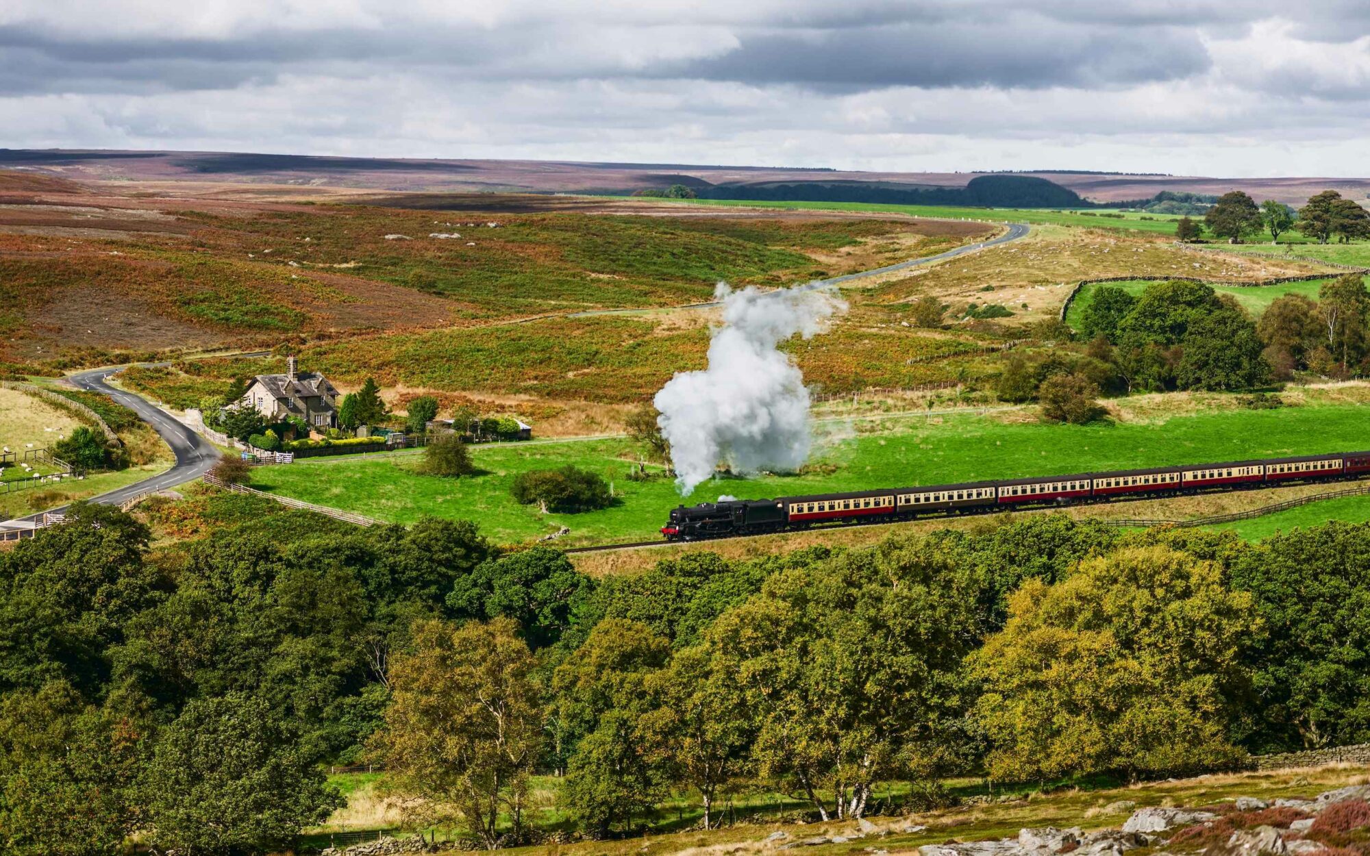 Enjoy festive journeys on the North Yorkshire Moors Railway