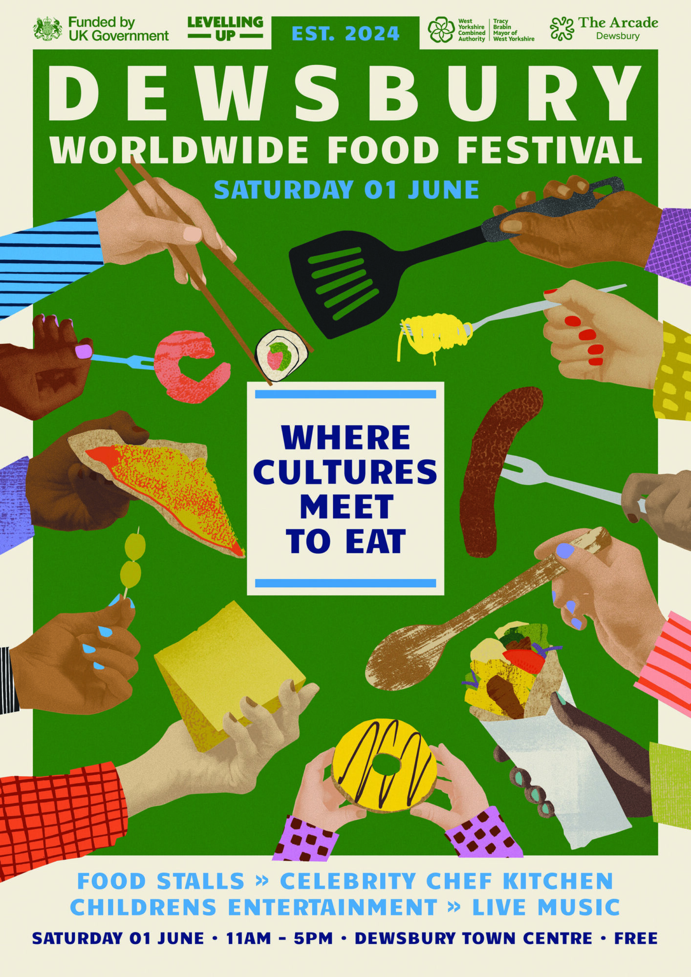 Dewsbury's Delightful Dip into Diversity: The First Worldwide Food Festival