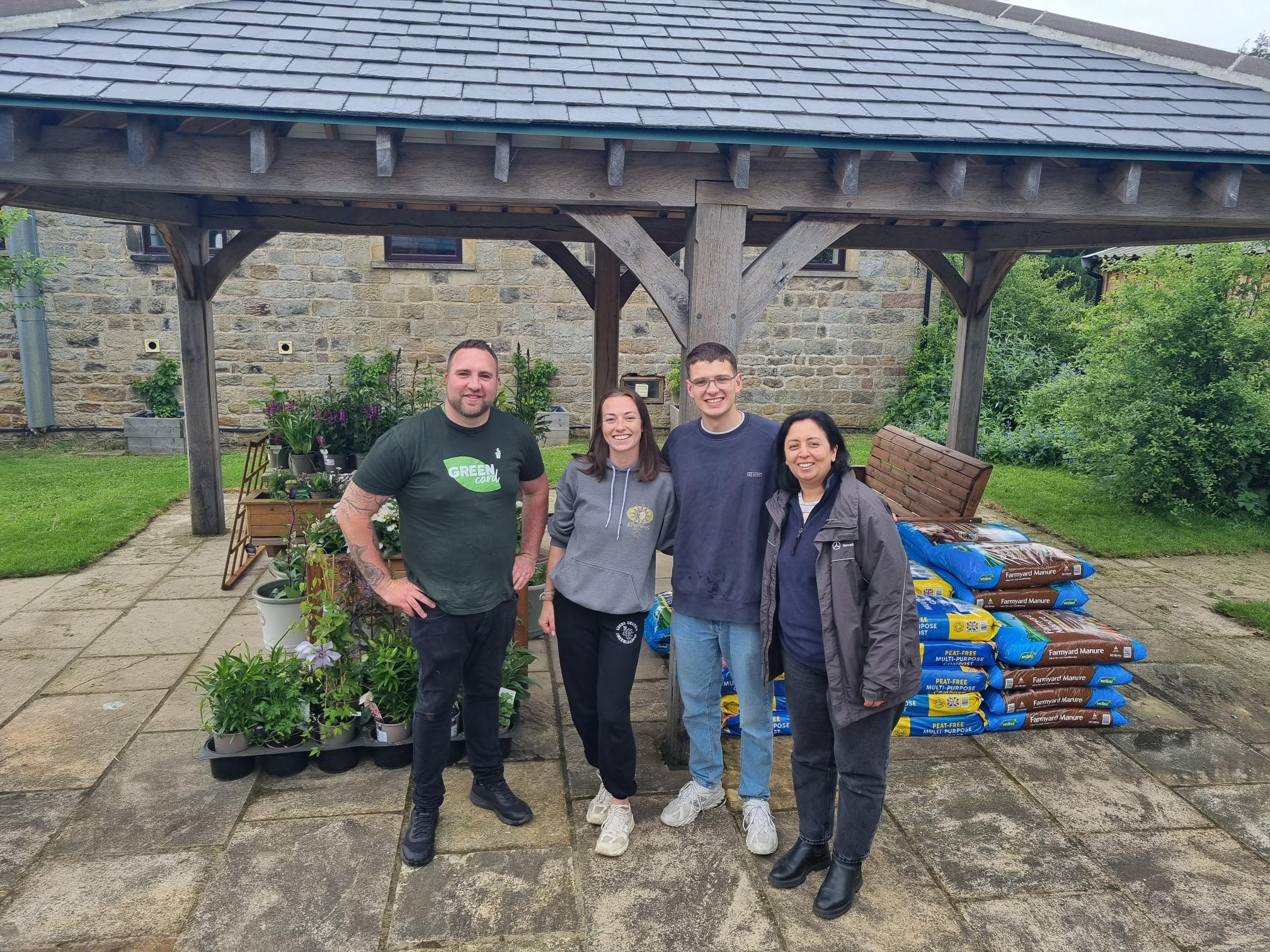 Otley Garden Centre Revitalises Leeds Children's Charity Garden