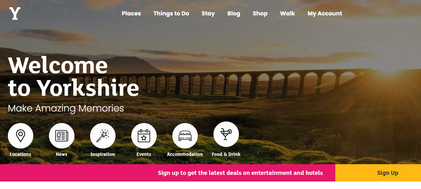 Exciting new look for Yorkshire.com!