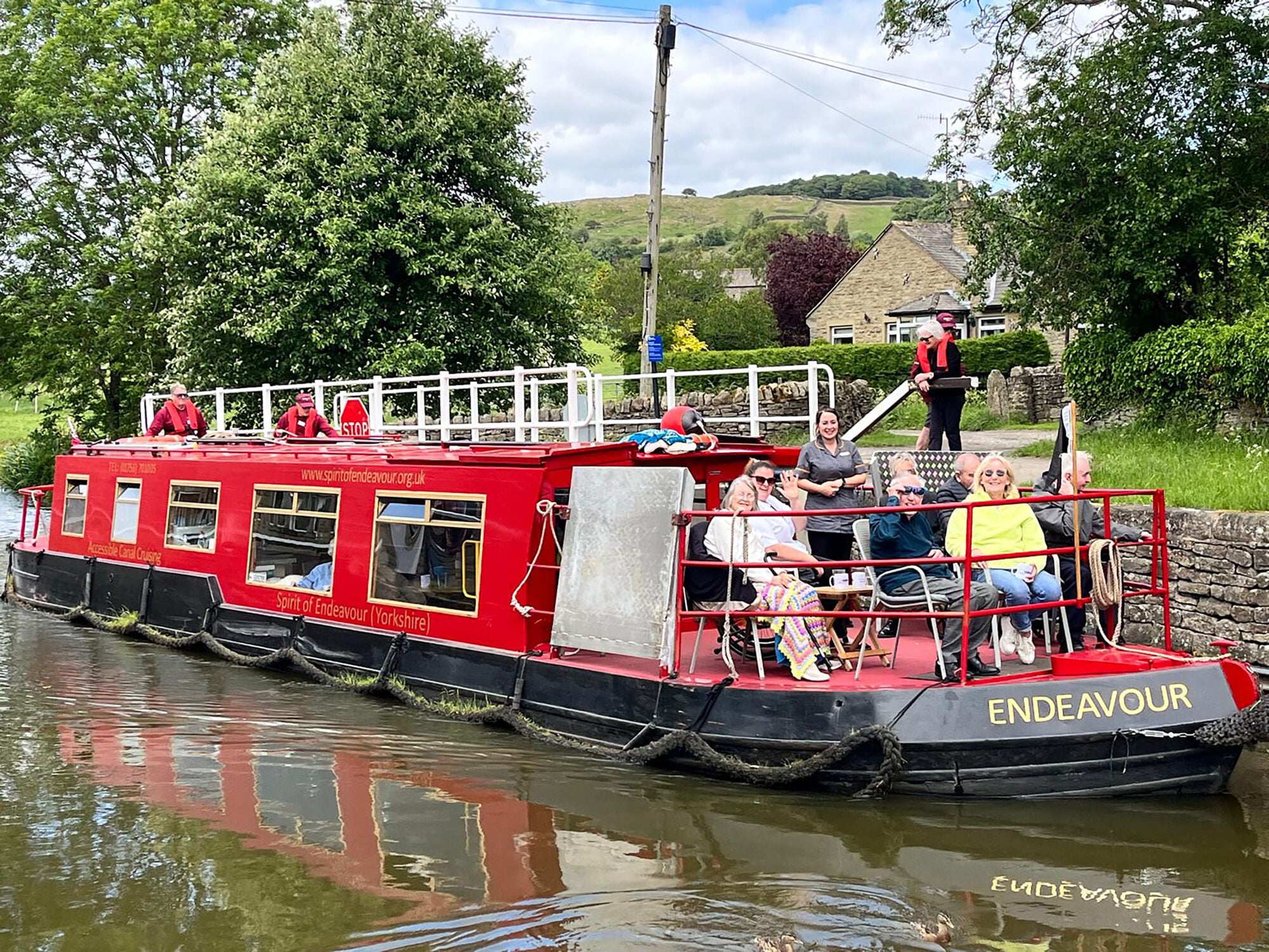 York Care Home Residents Set Sail for a Scenic Day in Skipton