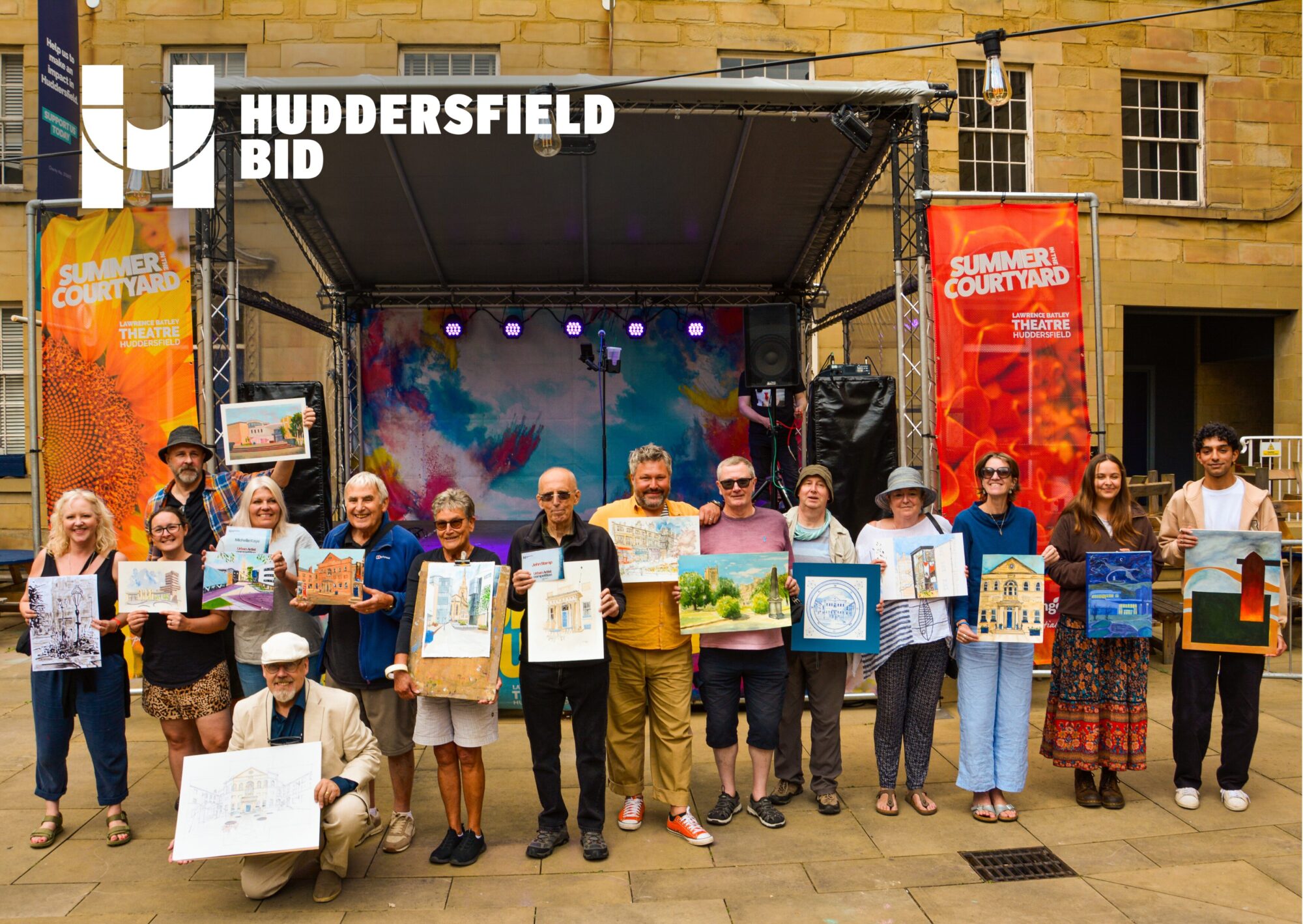 Urban Artist Competition Charity Auction In Huddersfield For Local Causes