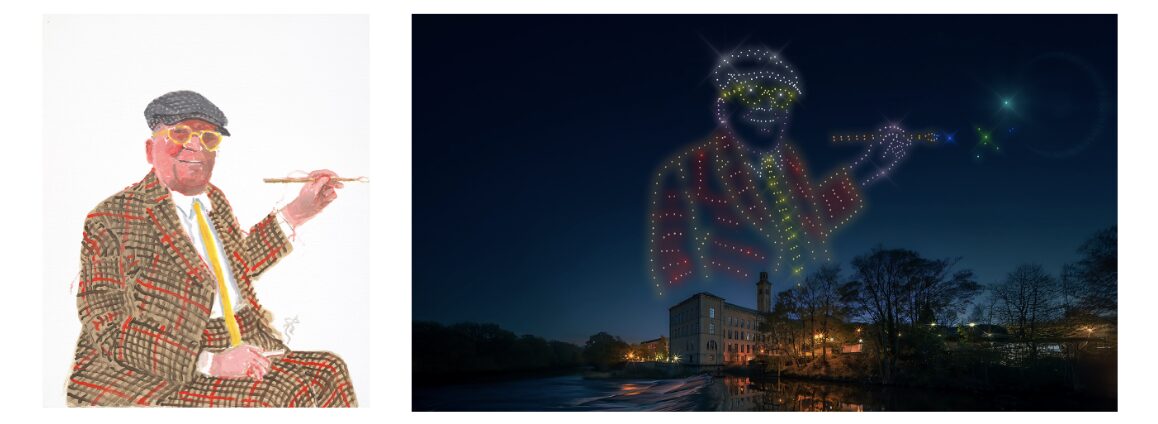 What Is The David Hockney Drone Show in Bradford?