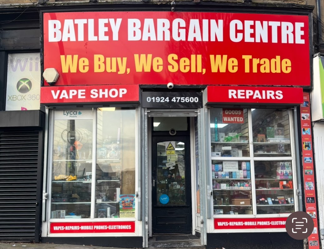 vape shops batley Batley Bargain Centre - A Phone Shop In Batley