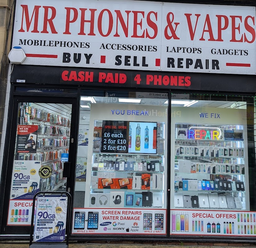 vape shops bradford Mr Phones & Vapes - A Phone Shop In Bradford