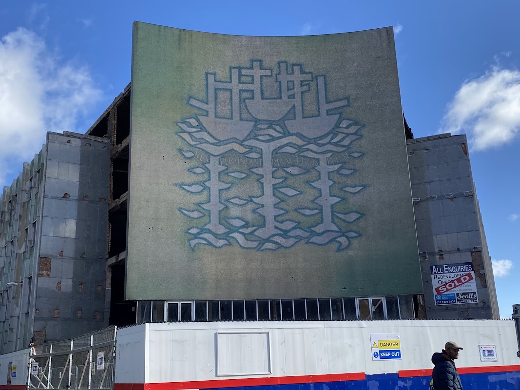 Three Ships Mosaic Mural (SHIPS in the SKY)