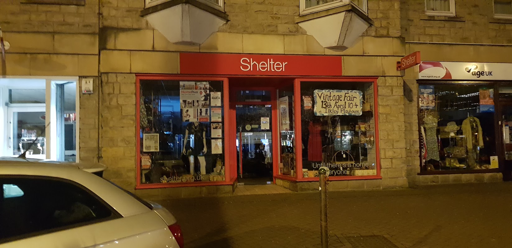 vape shop ilkley Shelter charity shop (Ilkley) - A Charity Shop In Ilkley