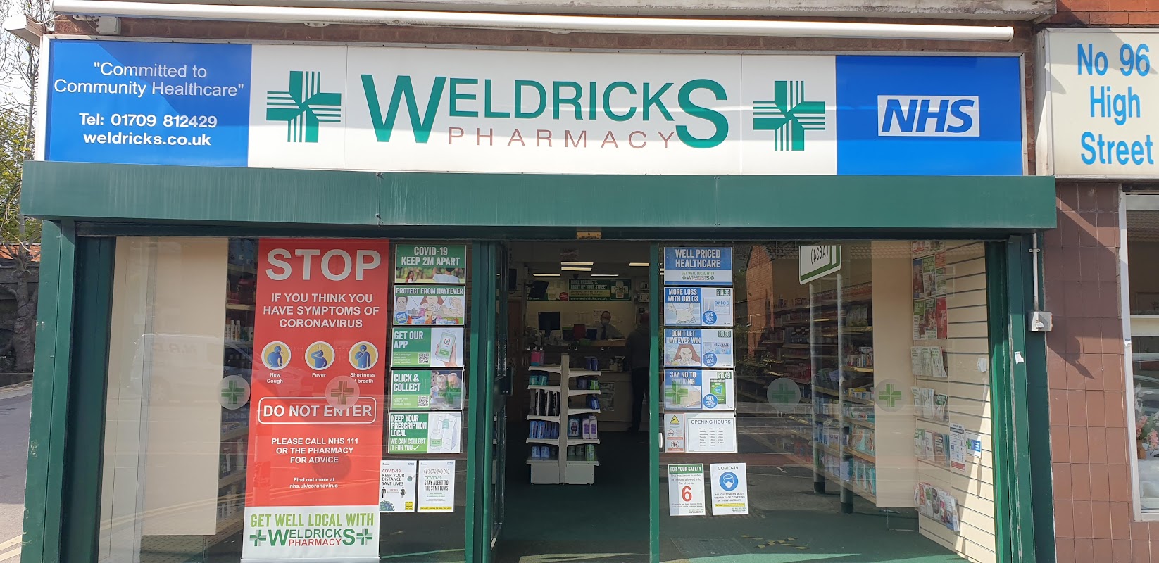 Weldricks Pharmacy - Maltby High Street