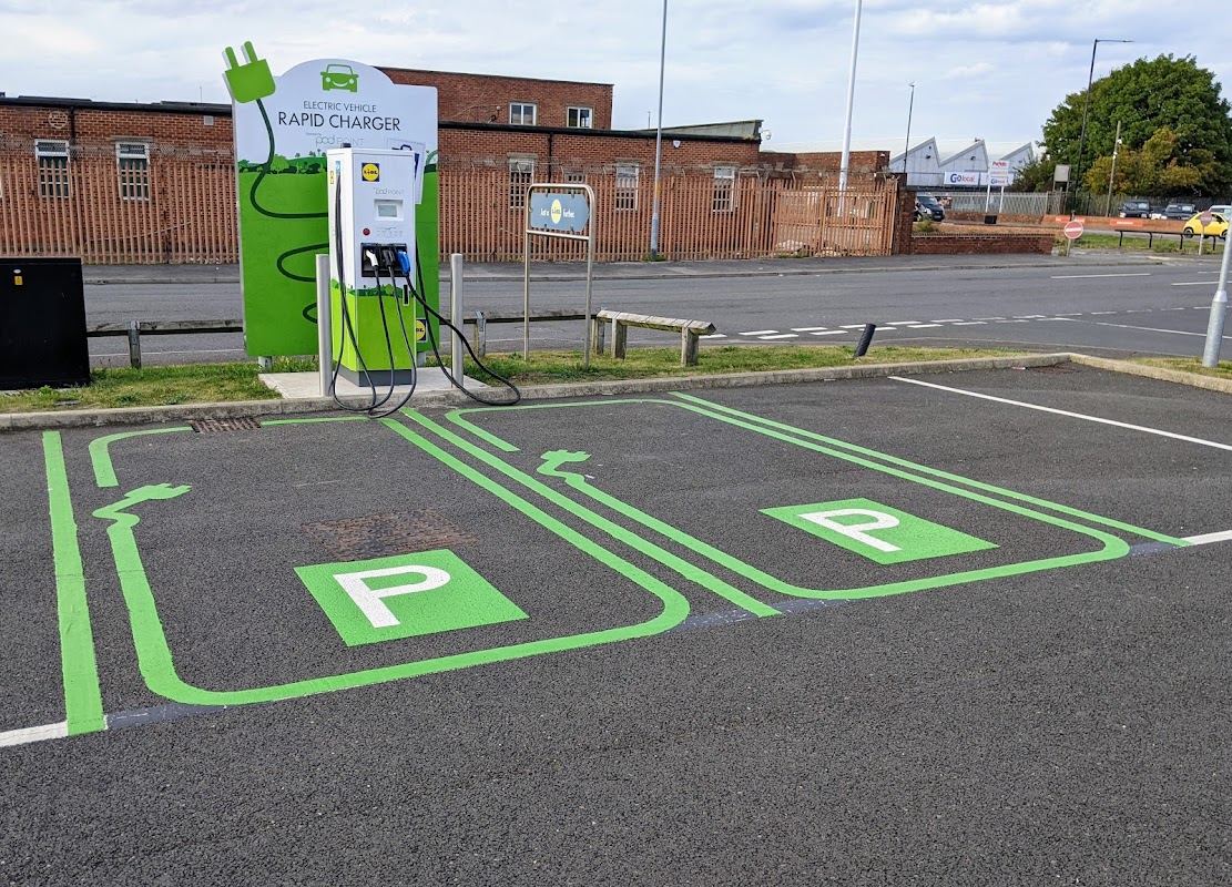 Lidl Charging Station
