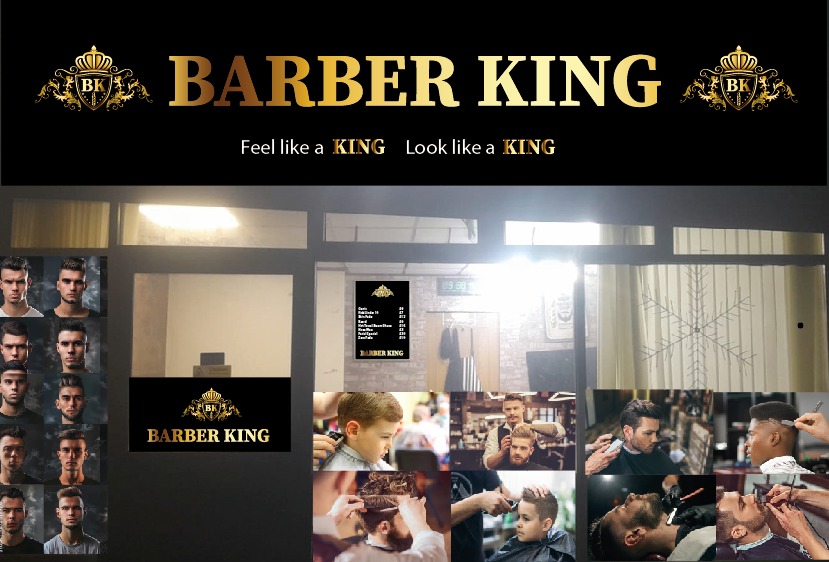 Barber king Ovenden (next to polish shop)