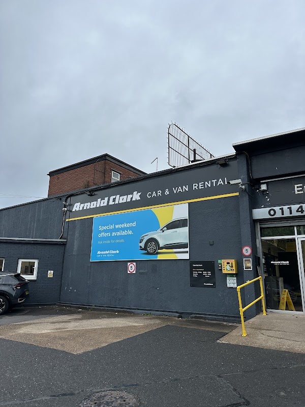 Arnold Clark Car & Van Rental, Sheffield
