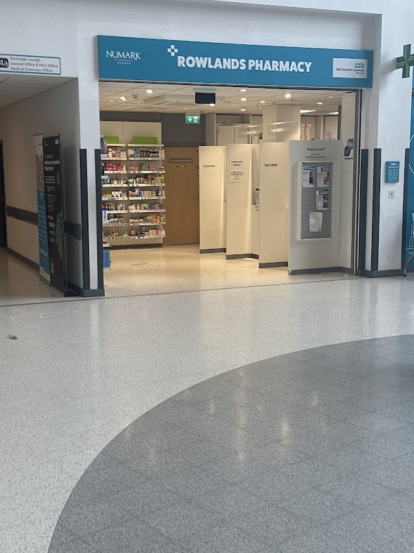 Rowlands Pharmacy Pinderfields Hospital