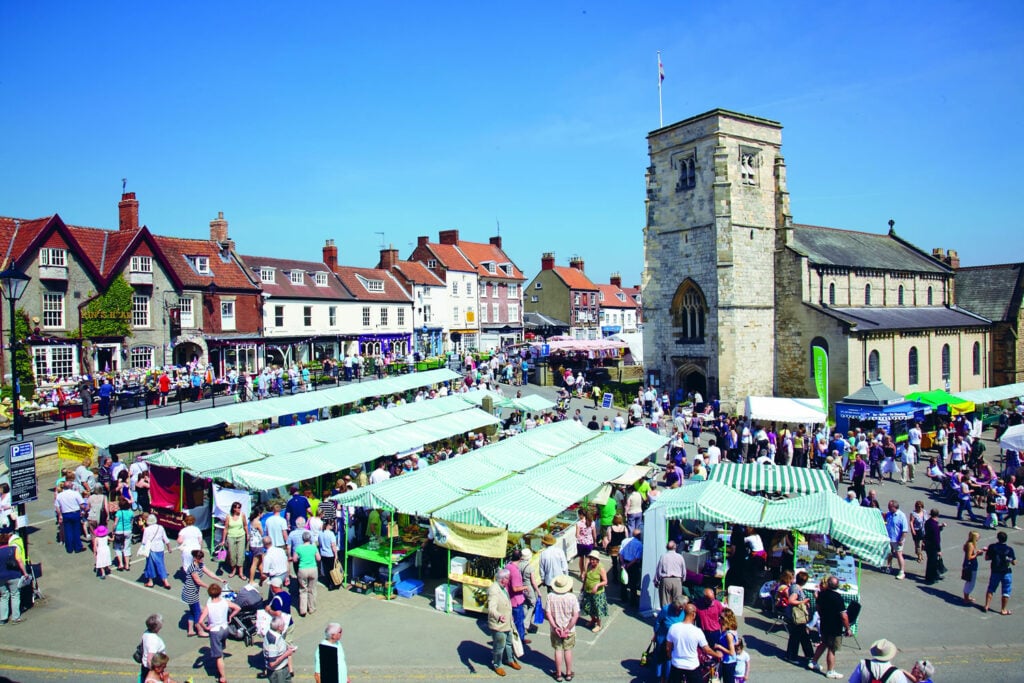 Malton square market
