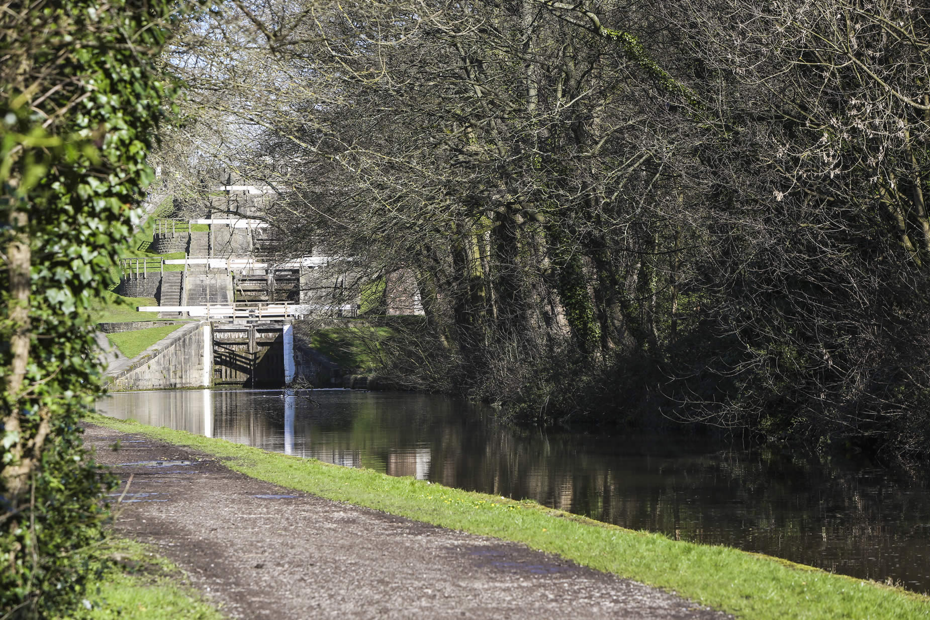 Walk: Bingley Three and Five Rise Locks